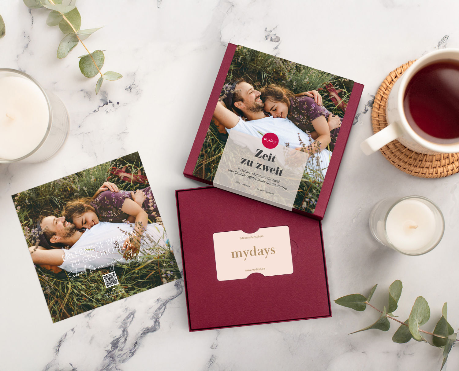 mydays Erlebnisbox Packaging Design